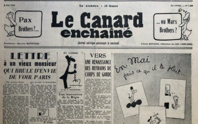 N° 1489 du Canard Enchaîné –  4 Mai 1949