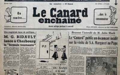 N° 1491 du Canard Enchaîné –  18 Mai 1949
