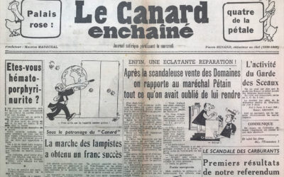 N° 1492 du Canard Enchaîné –  25 Mai 1949