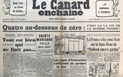 N° 1496 du Canard Enchaîné –  22 Juin 1949