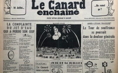 N° 1499 du Canard Enchaîné –  13 Juillet 1949