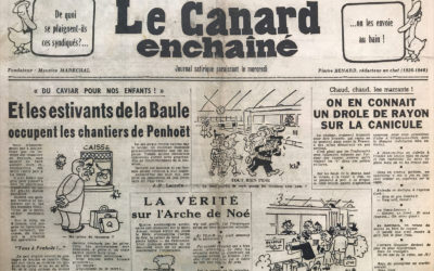 N° 1501 du Canard Enchaîné –  27 Juillet 1949