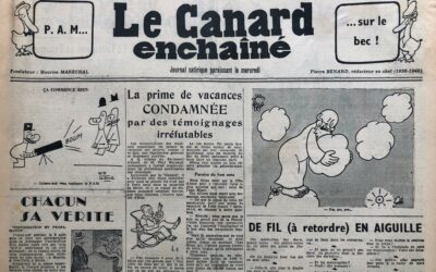 N° 1502 du Canard Enchaîné –  3 Août 1949