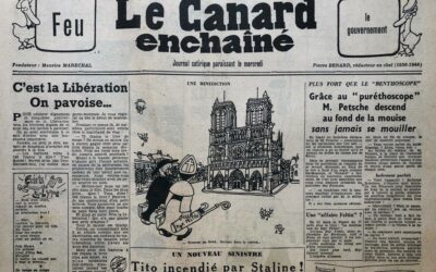 N° 1505 du Canard Enchaîné –  24 Août 1949