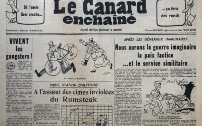 N° 1507 du Canard Enchaîné –  7 Septembre 1949