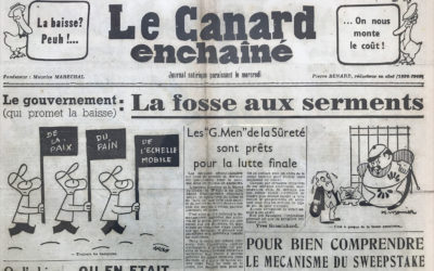 N° 1511 du Canard Enchaîné –  5 Octobre 1949