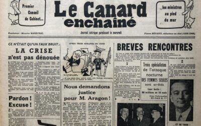 N° 1515 du Canard Enchaîné –  2 Novembre 1949