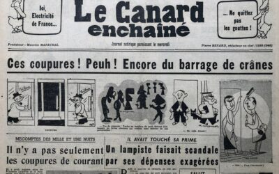 N° 1516 du Canard Enchaîné –  9 Novembre 1949