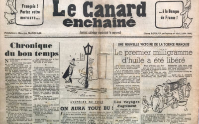 N° 1519 du Canard Enchaîné –  30 Novembre 1949