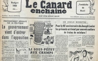 N° 1522 du Canard Enchaîné –  21 Décembre 1949