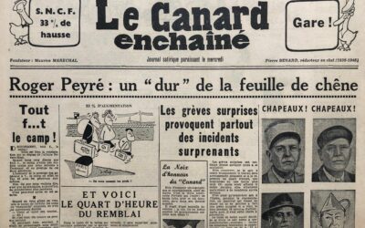 N° 1527 du Canard Enchaîné –  25 Janvier 1950