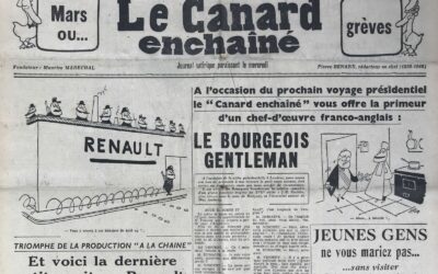 N° 1532 du Canard Enchaîné –  1 Mars 1950