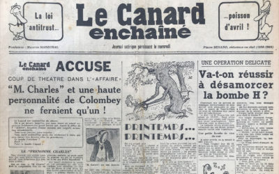 N° 1536 du Canard Enchaîné –  29 Mars 1950