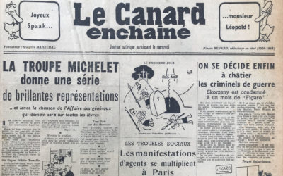 N° 1537 du Canard Enchaîné –  5 Avril 1950