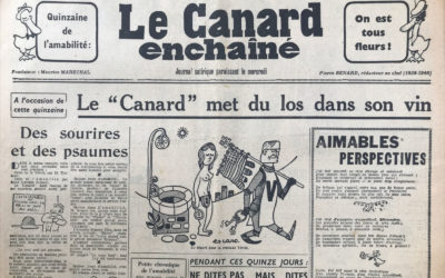 N° 1540 du Canard Enchaîné –  26 Avril 1950