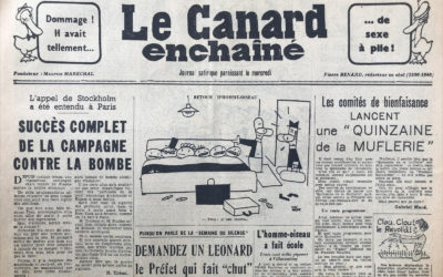 N° 1541 du Canard Enchaîné –  3 Mai 1950
