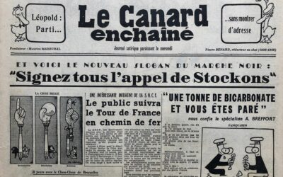 N° 1554 du Canard Enchaîné –  2 Août 1950