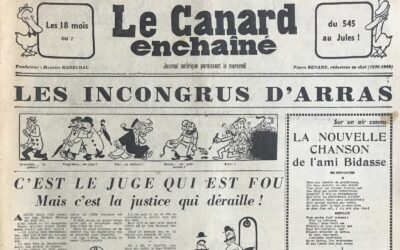 N° 1559 du Canard Enchaîné –  6 Septembre 1950