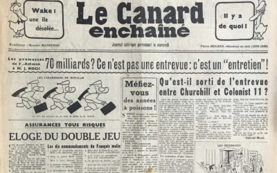 N° 1565 du Canard Enchaîné –  18 Octobre 1950
