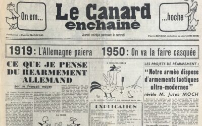 N° 1566 du Canard Enchaîné –  25 Octobre 1950