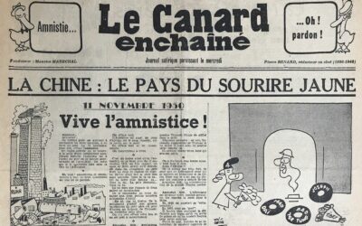 N° 1568 du Canard Enchaîné –  8 Novembre 1950