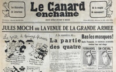 N° 1569 du Canard Enchaîné –  15 Novembre 1950