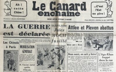 N° 1572 du Canard Enchaîné –  6 Décembre 1950