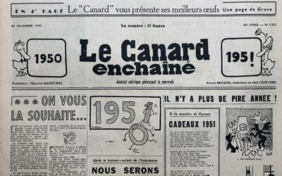 N° 1575 du Canard Enchaîné –  27 Décembre 1950