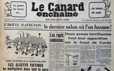 N° 1582 du Canard Enchaîné –  14 Février 1951