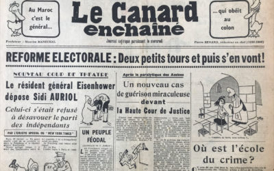 N° 1584 du Canard Enchaîné –  28 Février 1951