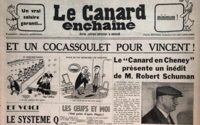N° 1588 du Canard Enchaîné –  28 Mars 1951