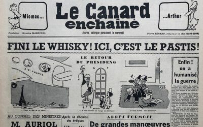 N° 1590 du Canard Enchaîné –  11 Avril 1951