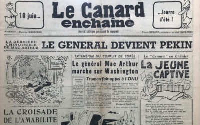 N° 1591 du Canard Enchaîné –  18 Avril 1951