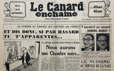 N° 1593 du Canard Enchaîné –  2 Mai 1951
