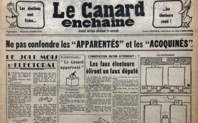 N° 1595 du Canard Enchaîné –  16 Mai 1951