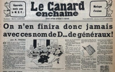 N° 1597 du Canard Enchaîné –  30 Mai 1951
