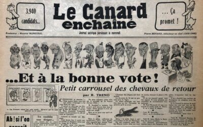 N° 1599 du Canard Enchaîné –  13 Juin 1951