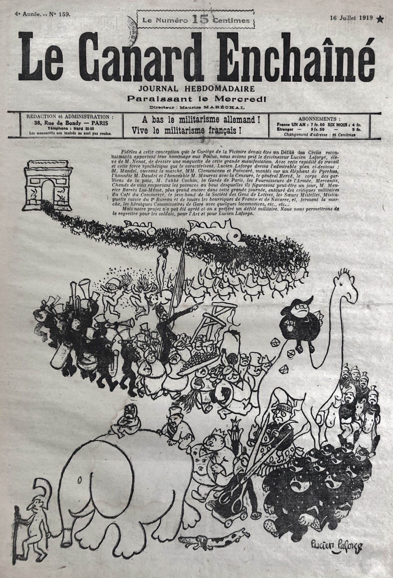 Couac ! | Acheter un Canard | Vente d'Anciens Journaux du Canard Enchaîné. Des Journaux Satiriques de Collection, Historiques & Authentiques de 1916 à 2004 ! | 159pp