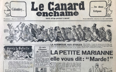 N° 1600 du Canard Enchaîné –  20 Juin 1951
