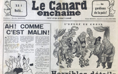 N° 1601 du Canard Enchaîné –  27 Juin 1951