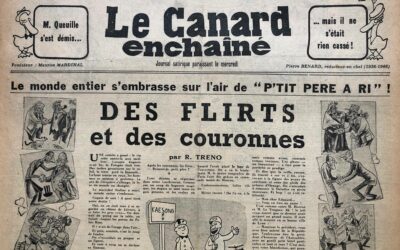 N° 1603 du Canard Enchaîné –  11 Juillet 1951