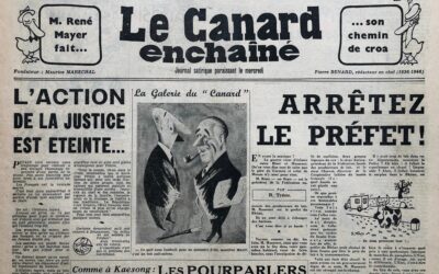 N° 1605 du Canard Enchaîné –  25 Juillet 1951