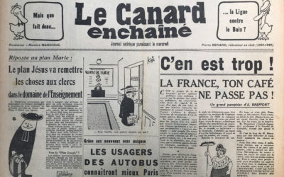 N° 1609 du Canard Enchaîné –  22 Août 1951
