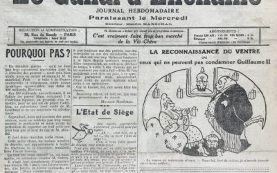 N° 161 du Canard Enchaîné – 30 Juillet 1919