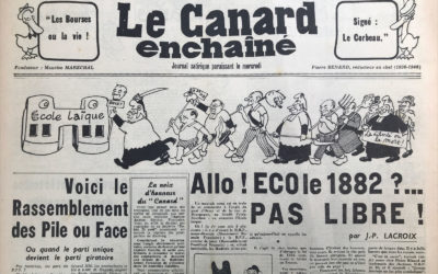 N° 1610 du Canard Enchaîné –  29 Août 1951