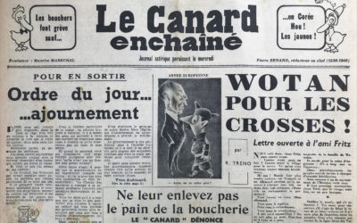 N° 1613 du Canard Enchaîné –  19 Septembre 1951