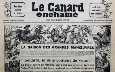N° 1614 du Canard Enchaîné –  26 Septembre 1951