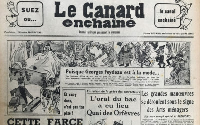 N° 1616 du Canard Enchaîné –  10 Octobre 1951