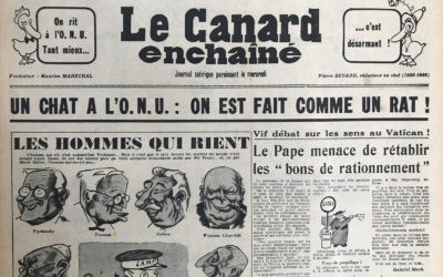 N° 1621 du Canard Enchaîné –  14 Novembre 1951
