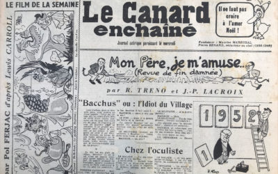 N° 1627 du Canard Enchaîné –  26 Décembre 1951